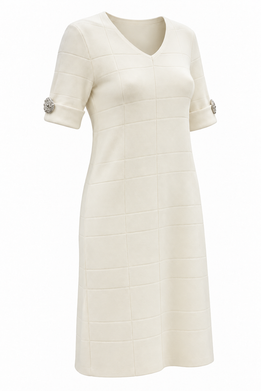 Екрю | Рокля, изглед под ъгъл