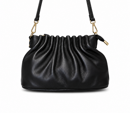 Малка дамска ruched shoulder bag „Selene”
