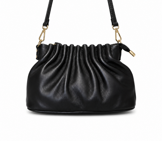 Малка дамска ruched shoulder bag „Selene”