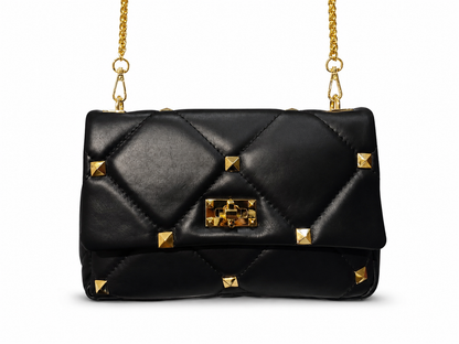 Средна дамска quilted chain crossbody чанта „Allegra“
