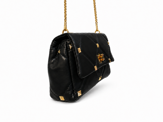 Средна дамска quilted chain crossbody чанта „Allegra“