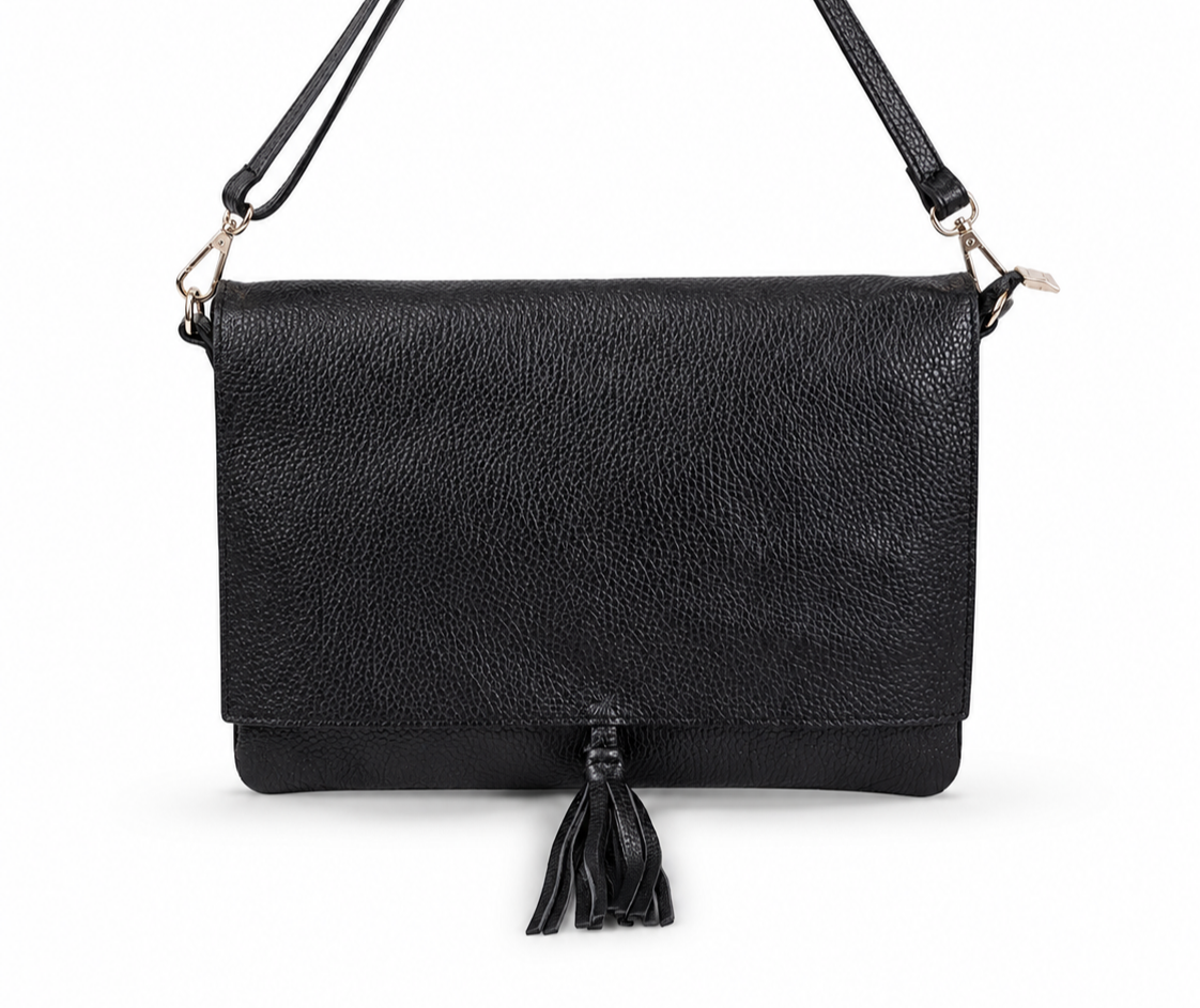 Средна дамска foldover crossbody чанта „Fiorella“