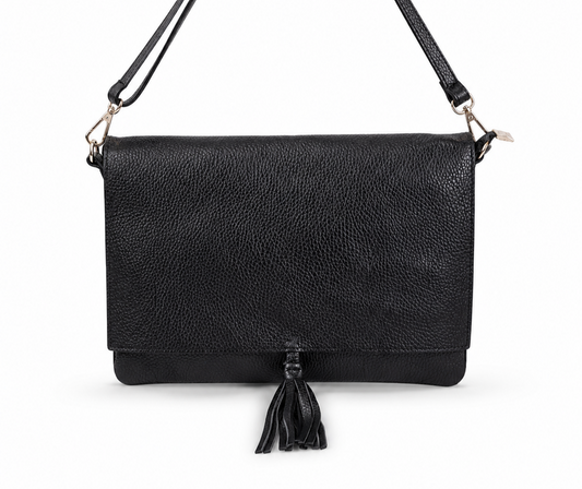 Средна дамска foldover crossbody чанта „Fiorella“