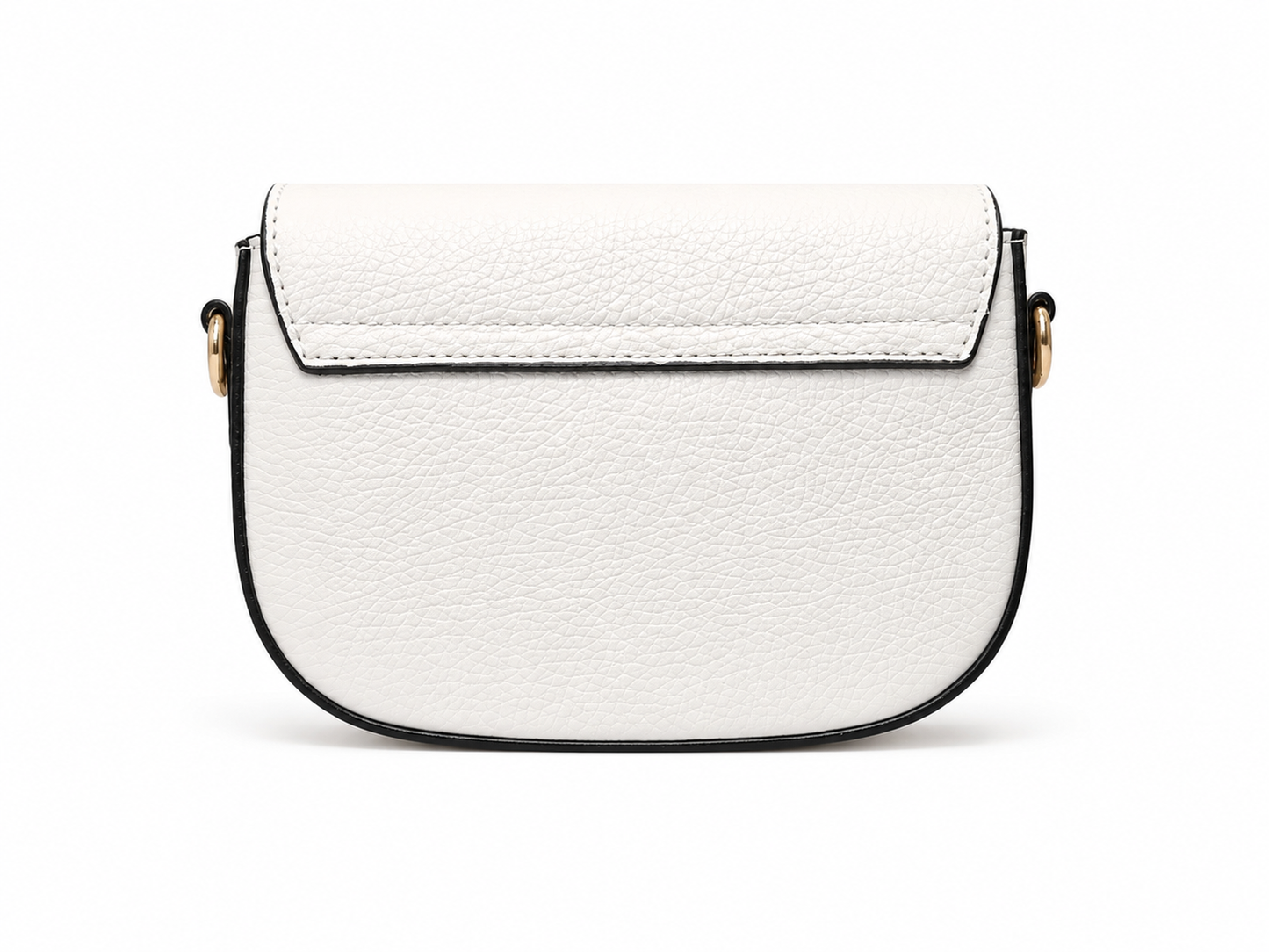 Малка дамска saddle crossbody чанта „Bianca“ от естествена кожа