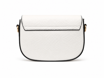 Малка дамска saddle crossbody чанта „Bianca“ от естествена кожа
