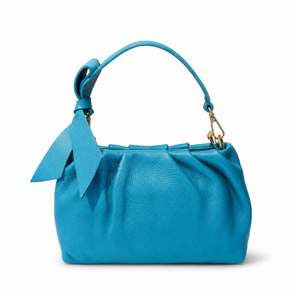 Малка дамска ruched shoulder bag „Azzura“