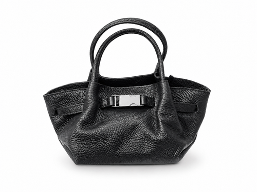 Малка дамска slouchy tote чанта „Noir“