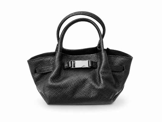 Малка дамска slouchy tote чанта „Noir“
