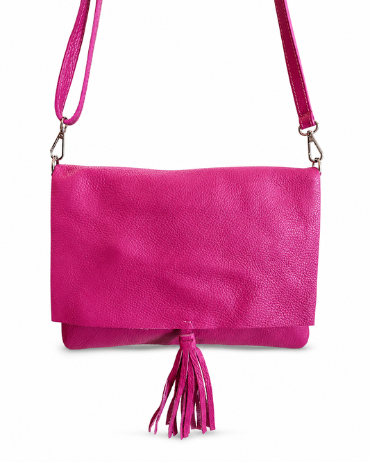 Средна дамска foldover crossbody чанта „Fiorella“