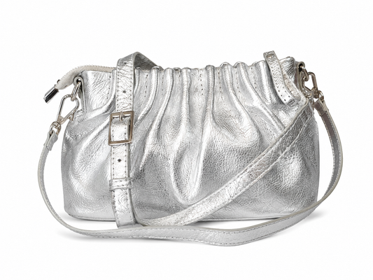 Малка дамска ruched shoulder bag „Selene”