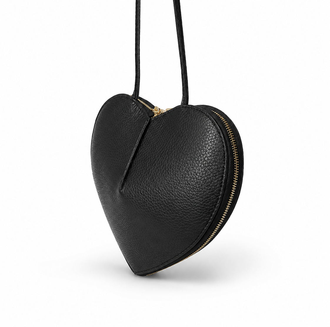 Малка дамска сърцевидна crossbody чанта „Amora“