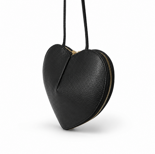 Малка дамска сърцевидна crossbody чанта „Amora“