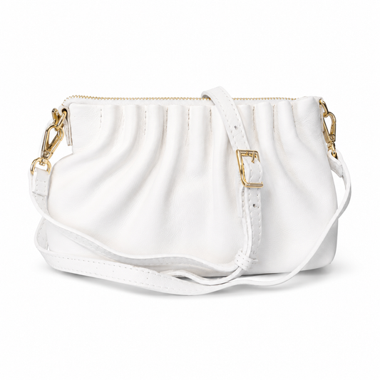 Малка дамска ruched shoulder bag „Selene”