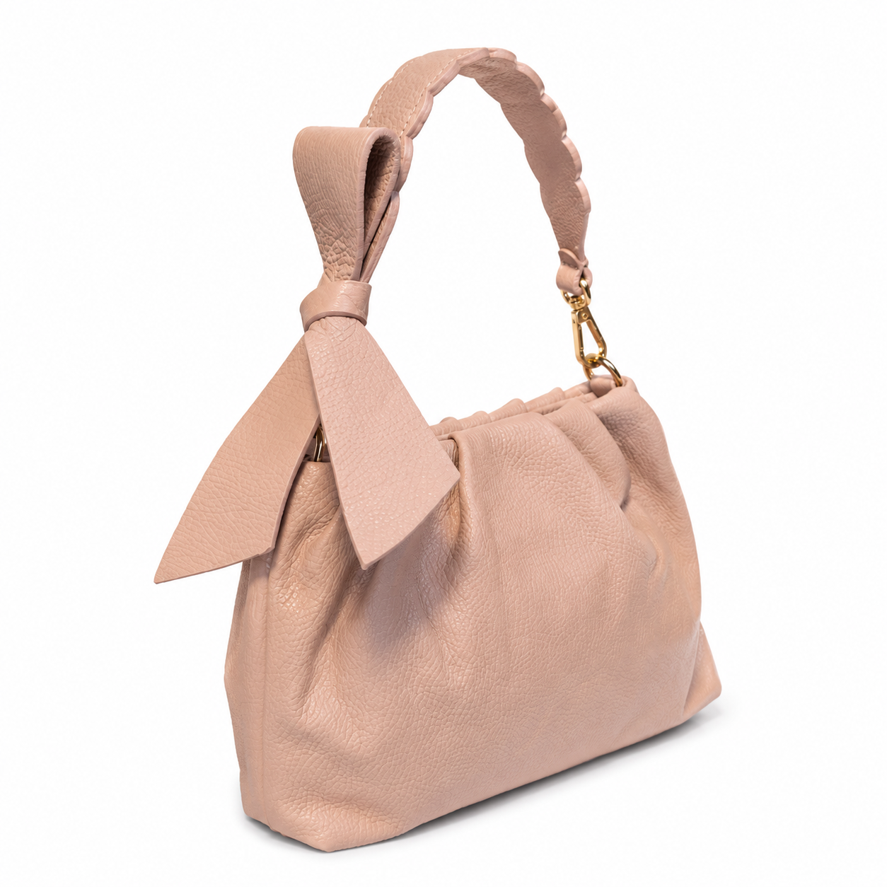 Малка дамска ruched shoulder bag „Azzura“